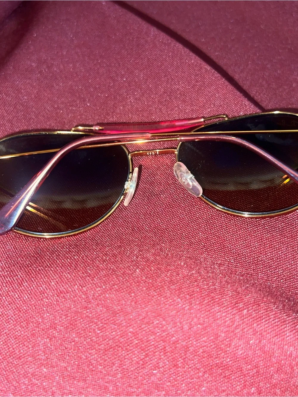 Ray ban for kids Gold Frame Sunglasses with Pink